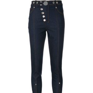 Alexander Wang high waist denim pants